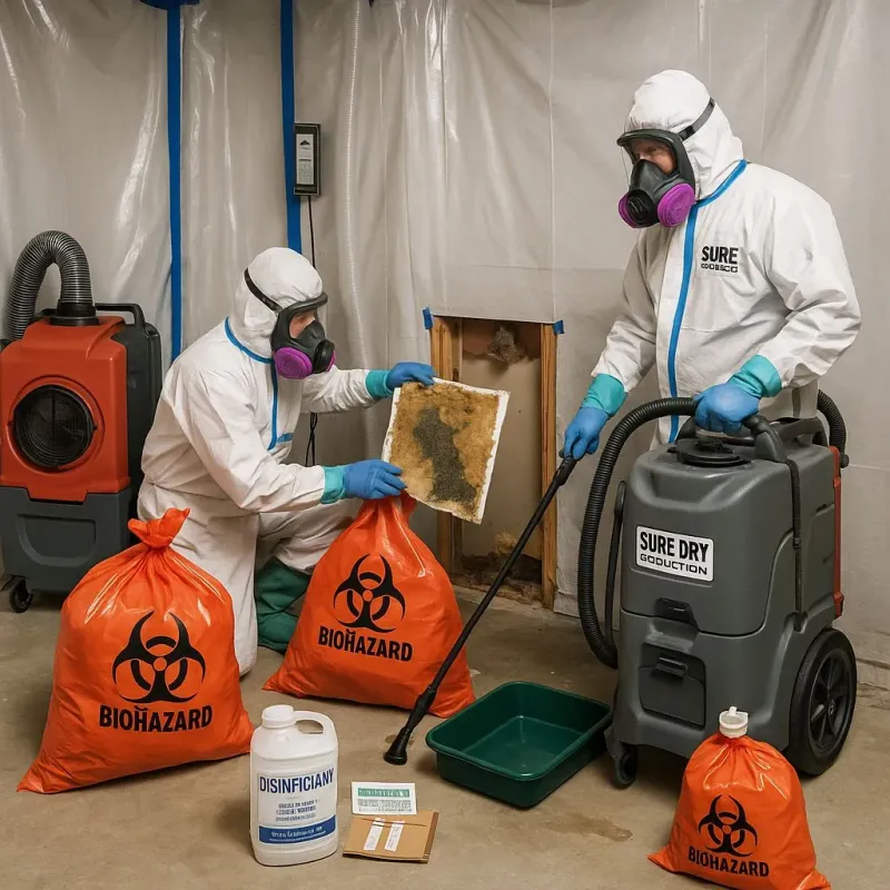 Contaminated Water Handling Protocols process in Franklin Springs, GA