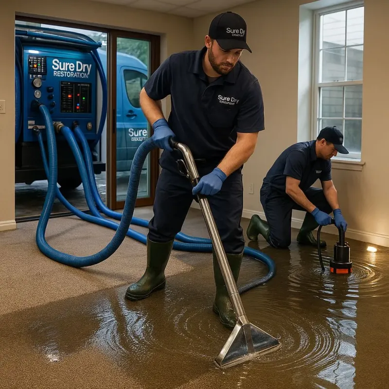 Water Extraction and Removal process in Franklin Springs, GA